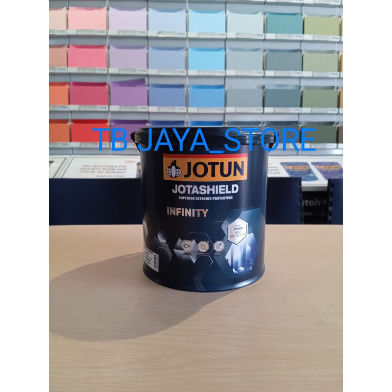 JOTUN JOTASHIELD INFINITY 2.5L CAT TEMBOK EXTERIOR / JOTUN BLACK 0099