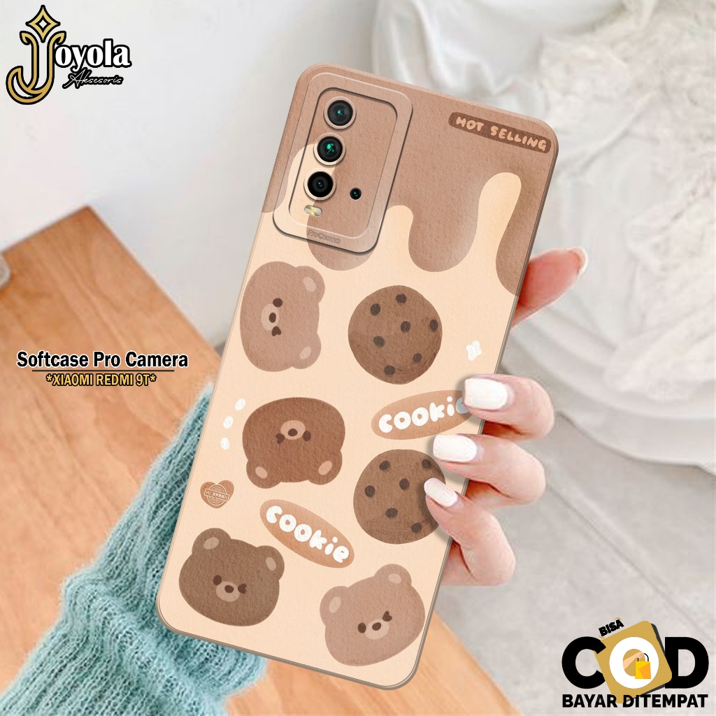 JOYOLA Case XIAOMI REDMI 9T Terbaru - Fahion Case Kartun - Softcase  XIAOMI REDMI 9T - Pro Camera - 