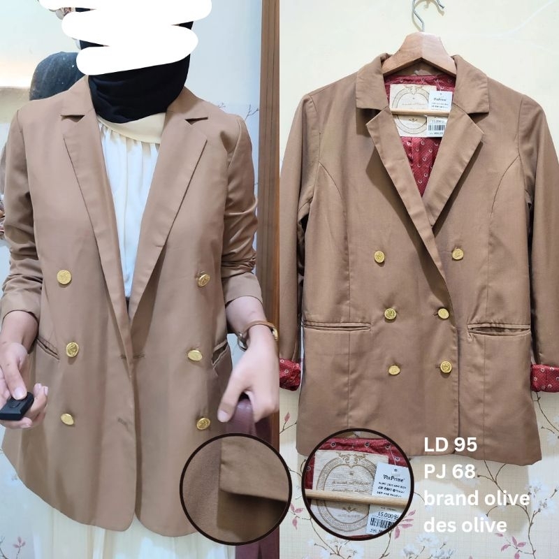 BLAZER PREMIUM BALMAIN CARAMEL