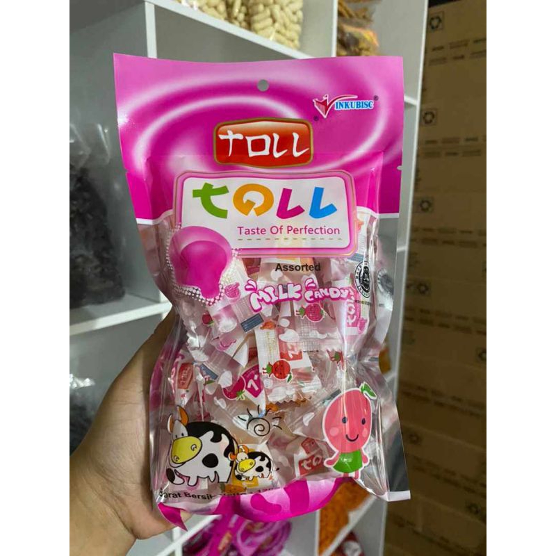 

Toll milk candy permen susu