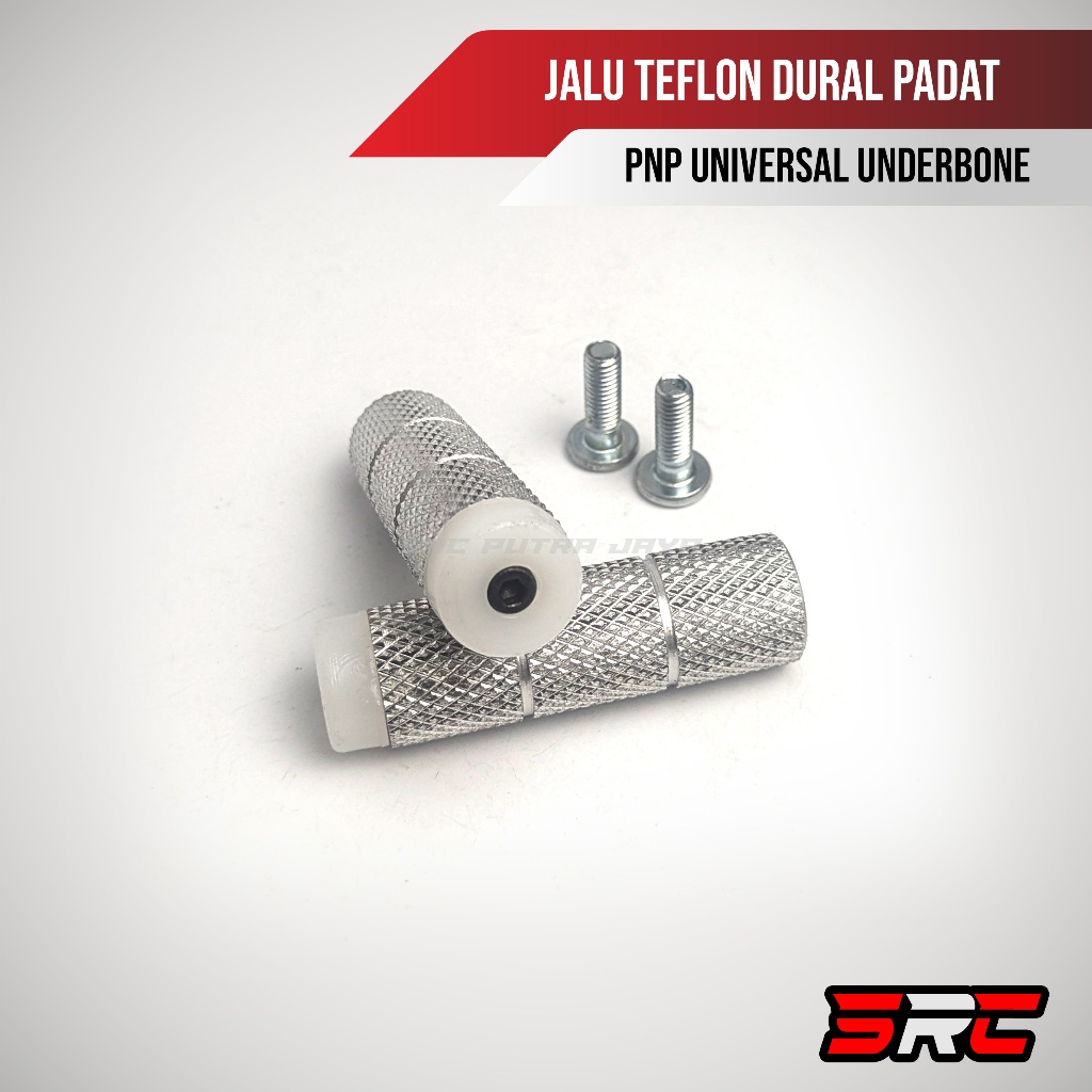 Jalu Teflon Universal Underbone Untuk Semua Jenis Motor Footstep Jalu Teflon Padat No kopong