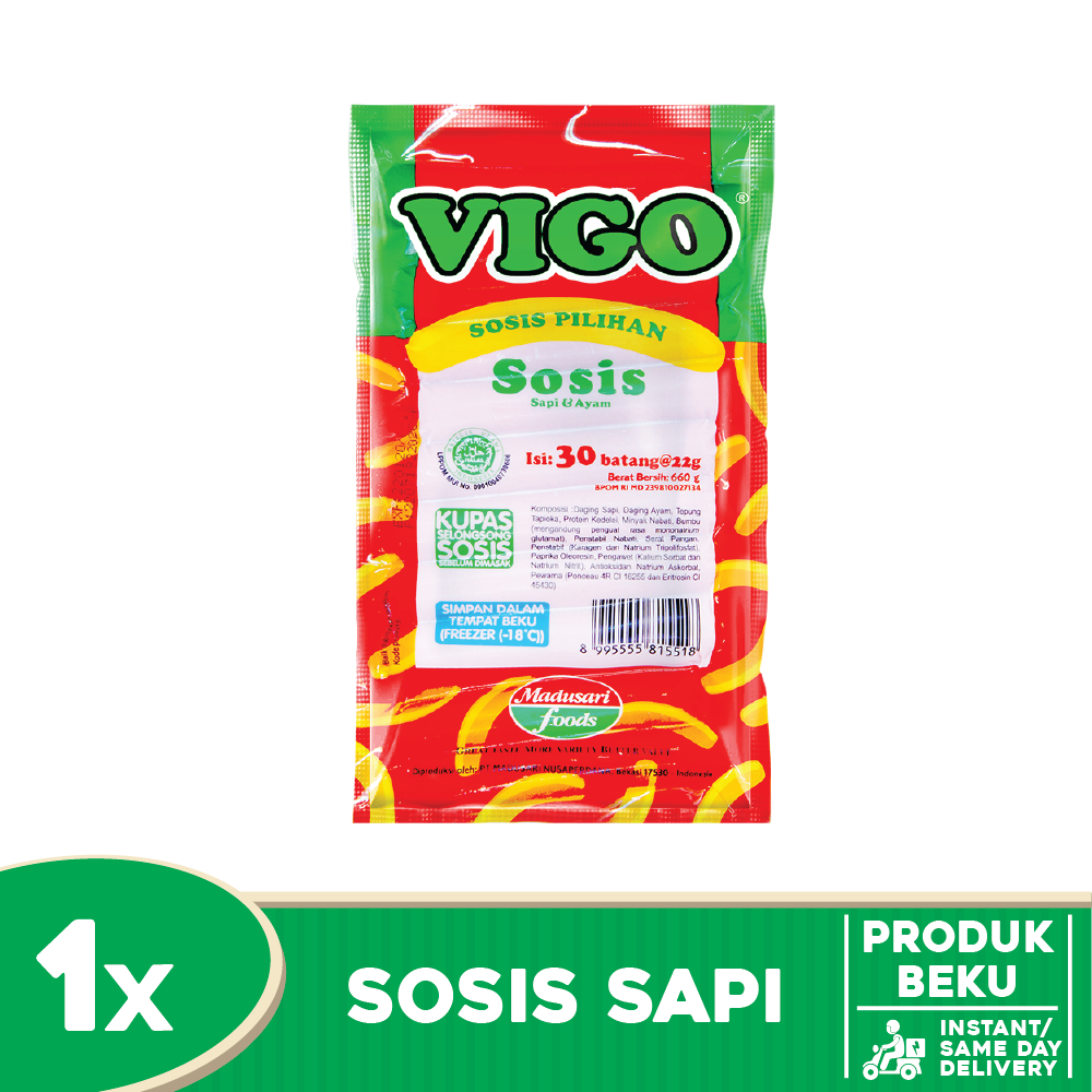 

VIGO Sosis Daging Sapi 30pcs