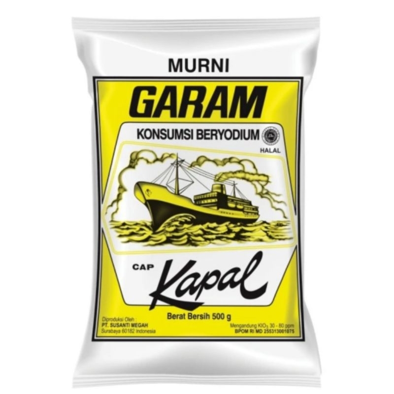 

Garam Besar Cap Kapal 500gr