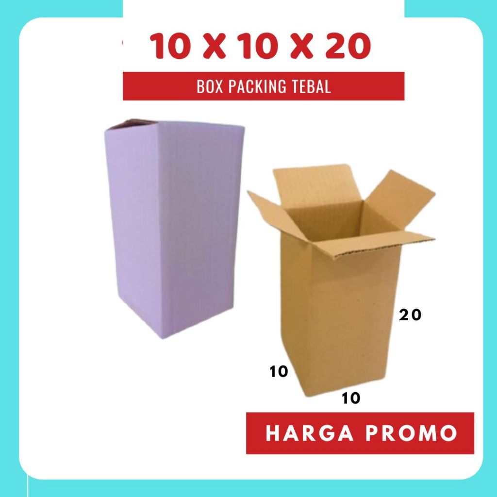 

Kardus 10x10x20 Box Packing Karton Dus Jamu Kotak Olshop Kemasan Souvenir Sparepart Obat Madu Mainan