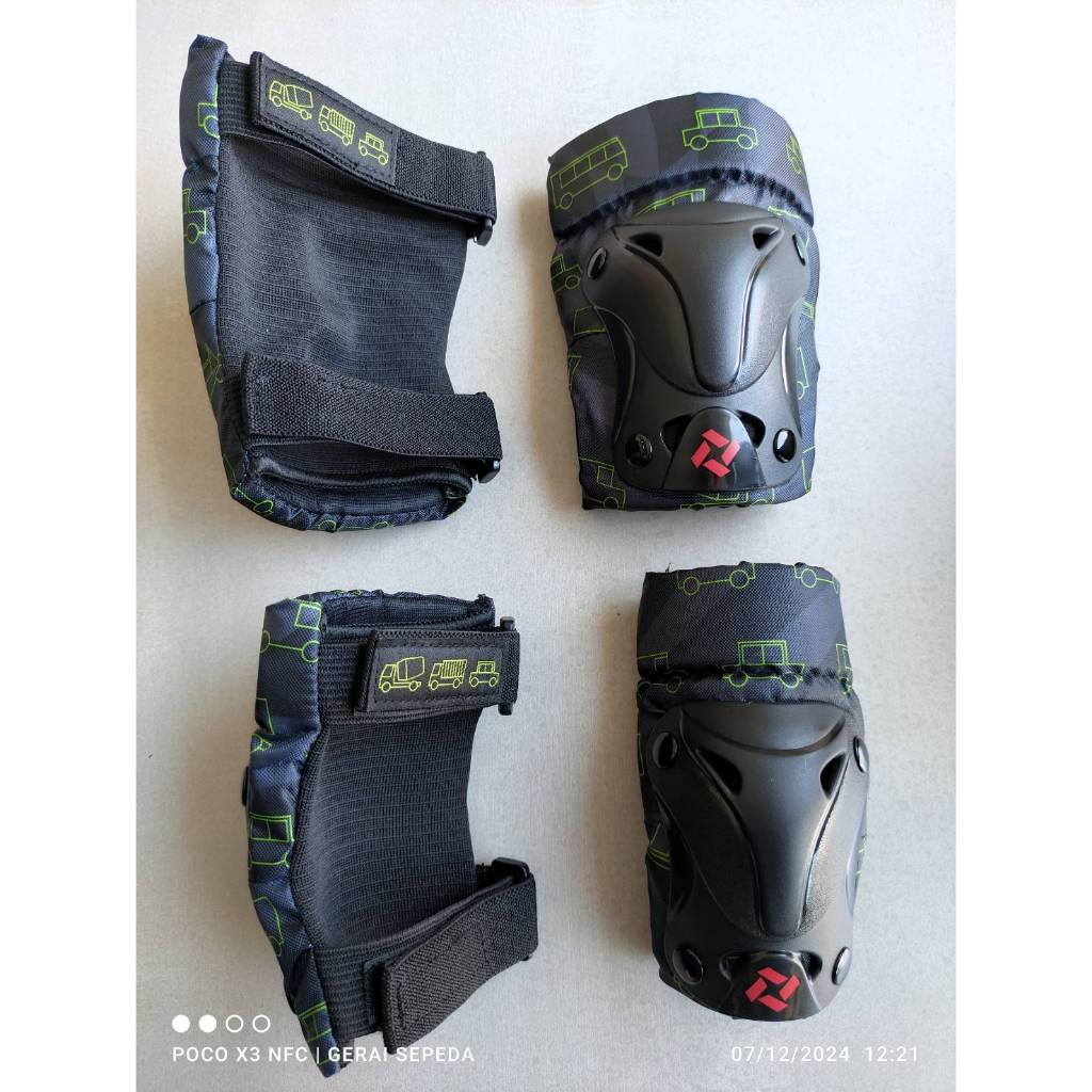 Pelindung Siku Lutut Xzone - Kids Protector For Elbow N Knee