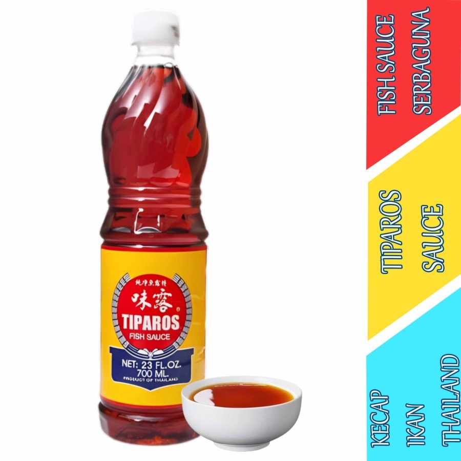 

Fish Sauce Serbaguna -Tiparos Sauce - Kecap Ikan Thailand - 700ml
