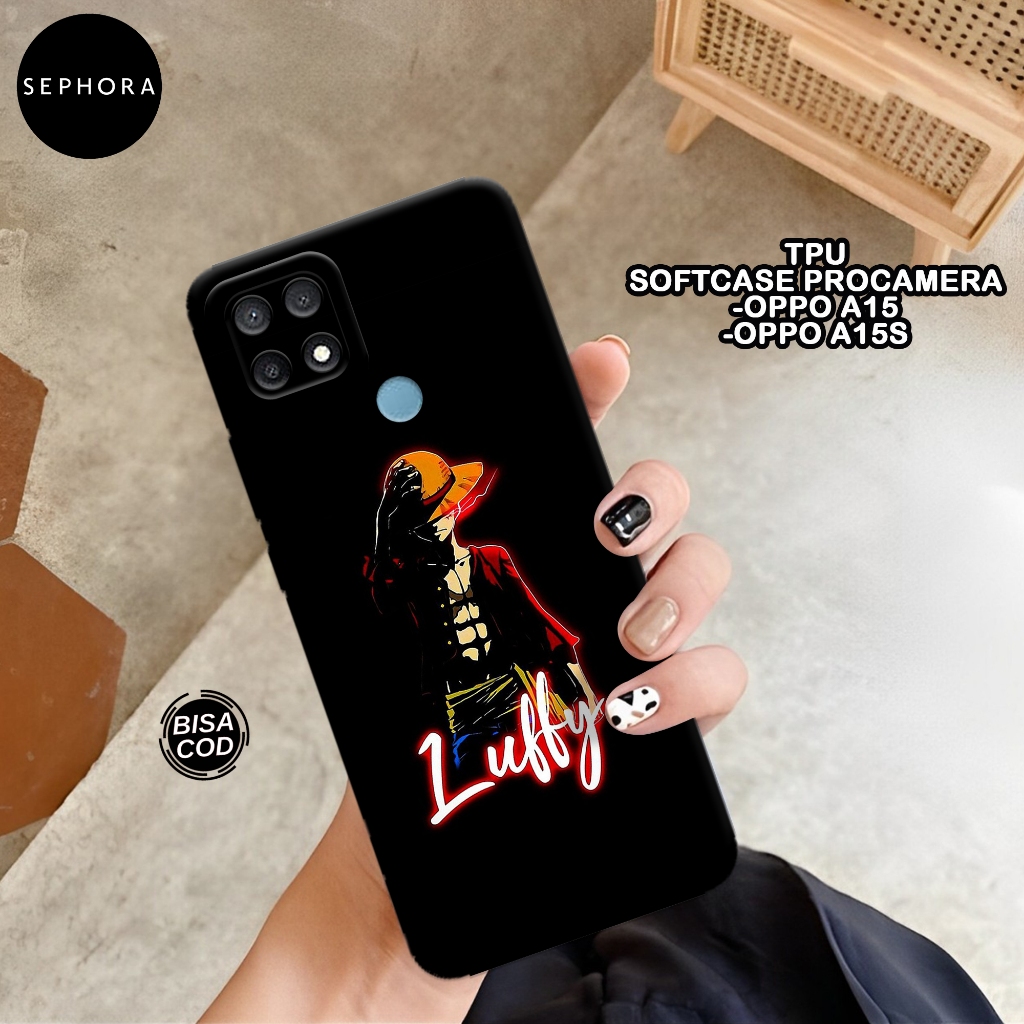 Case OPPO A15 / OPPO A15S Terbaru - Sephora - Fashion Case Anime - Softcase OPPO A15 / OPPO A15S - C