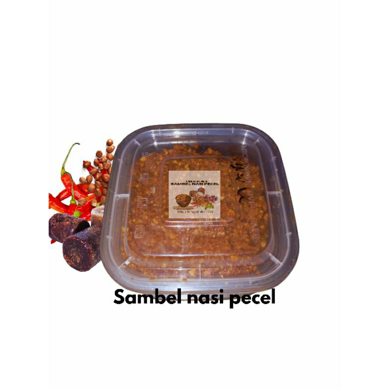 

SAMBEL NASI PECEL, PEDAS, MANIS, GURIH