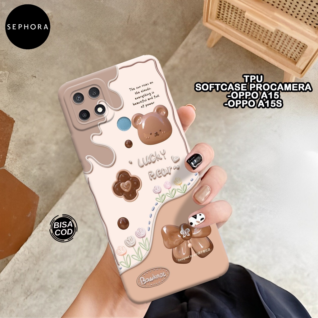 Case OPPO A15 / OPPO A15S Terbaru - Sephora - Fashion Case Lucu - Softcase OPPO A15 / OPPO A15S - Ca