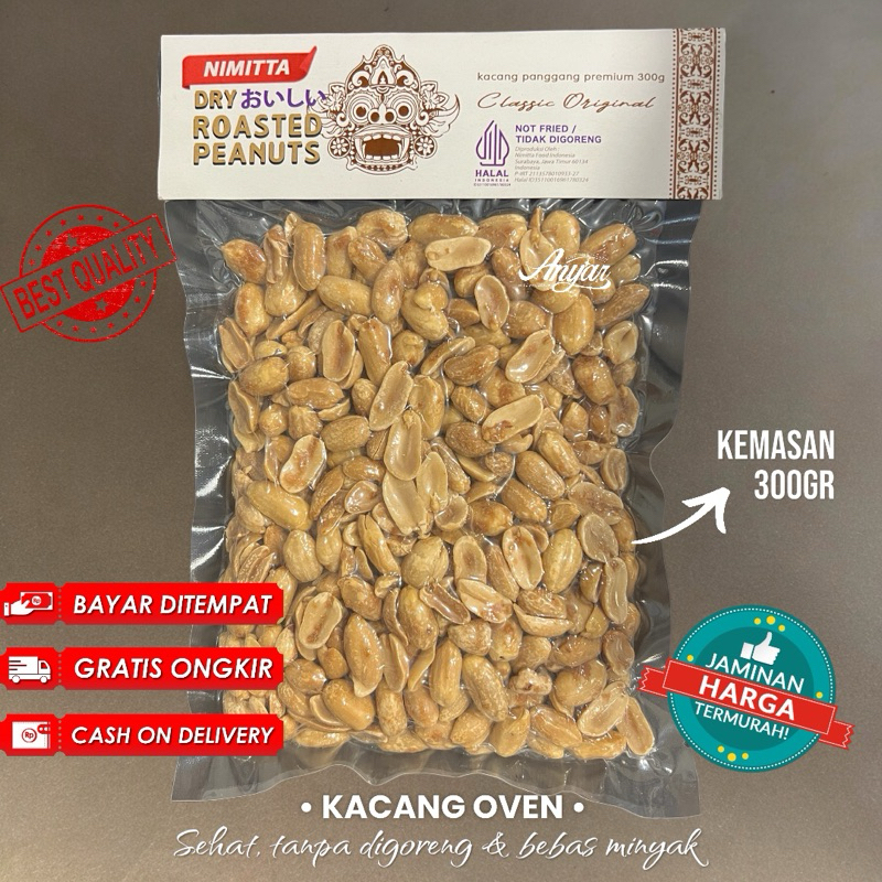 

Kacang Oven Panggang Sehat GROSIR 1 KG