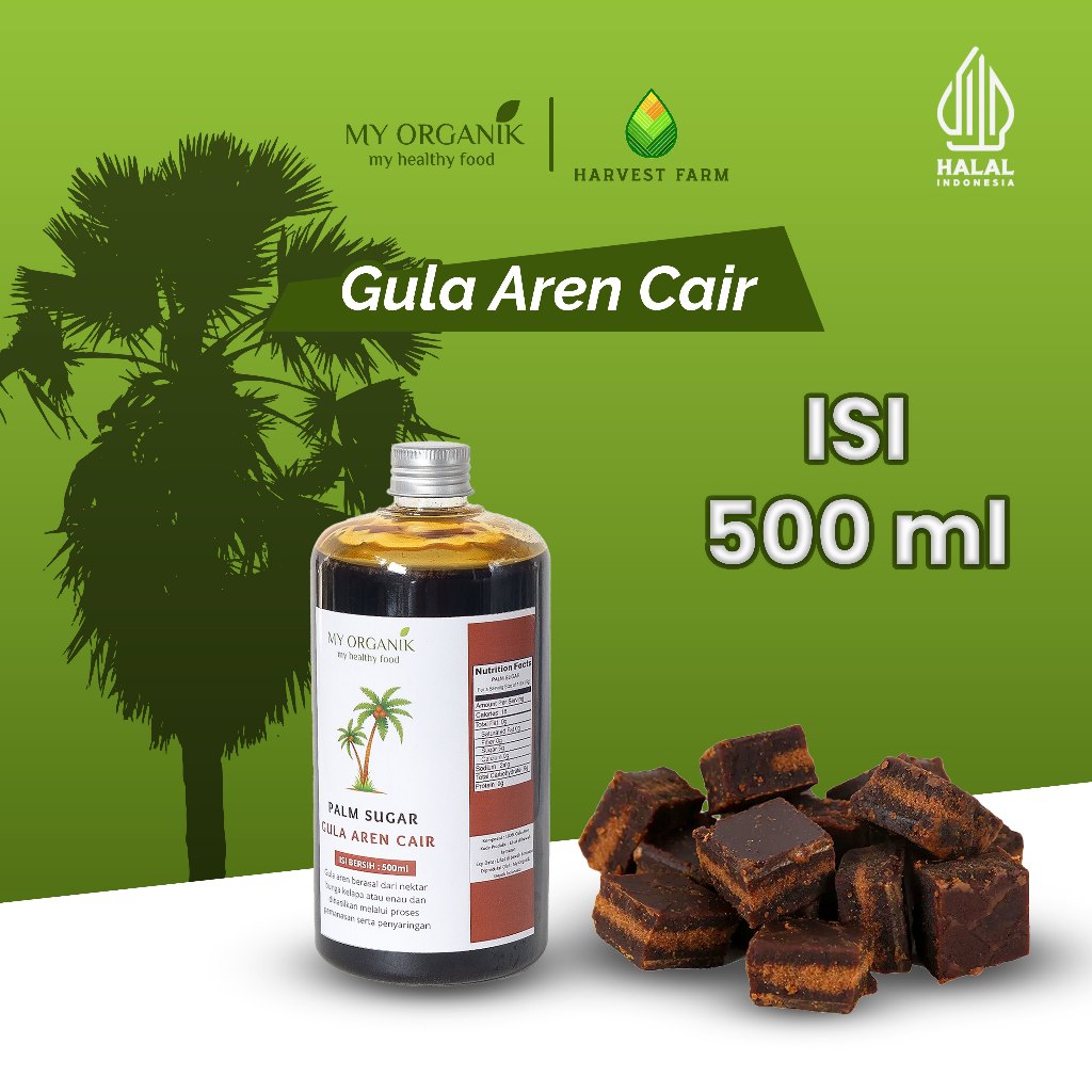 

My Organik Aren cair 500ml Gula Aren Cair Liquid Palm Sugar