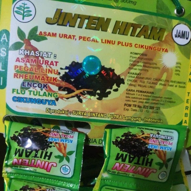 Jinten Hitam original