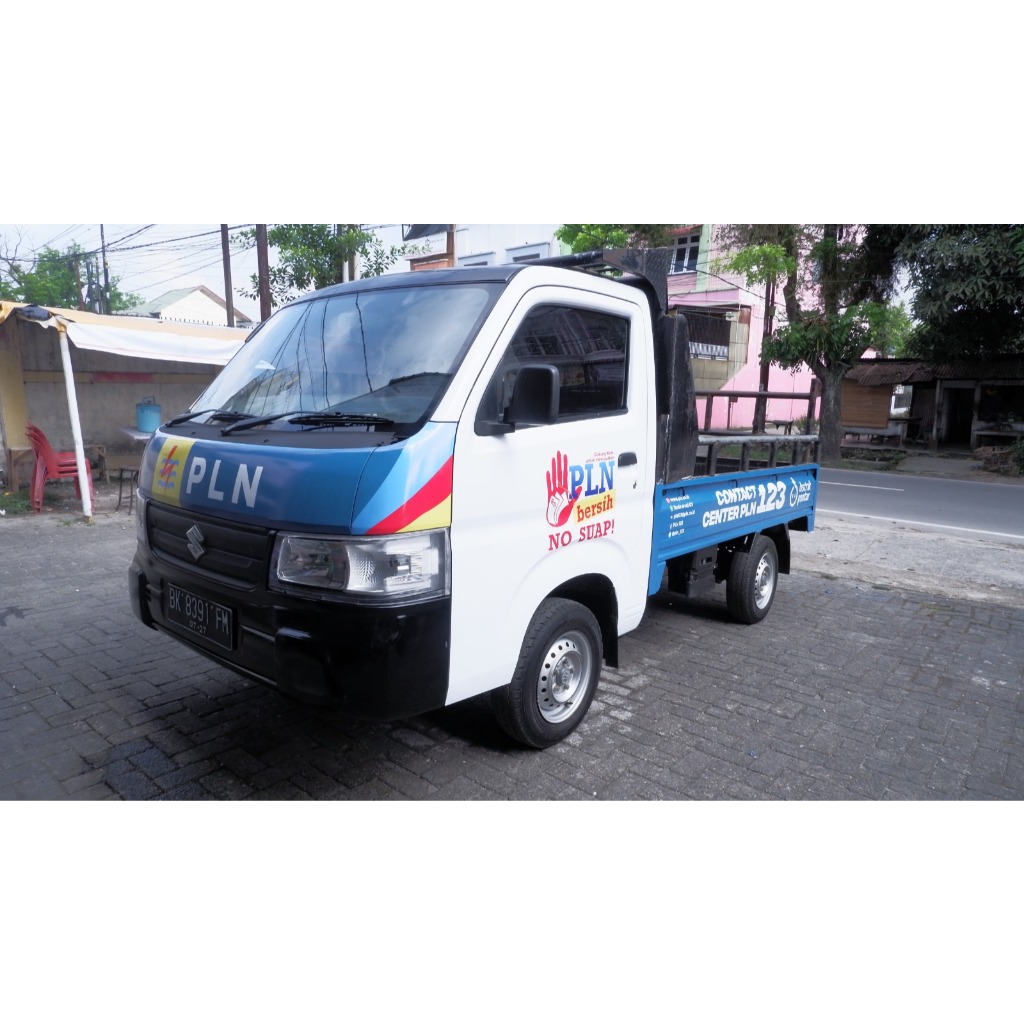 Branding Sticker Mobil Express