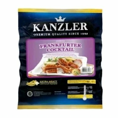 

Kanzler Frankfurter Cocktail Sosis Ayam 500 gram