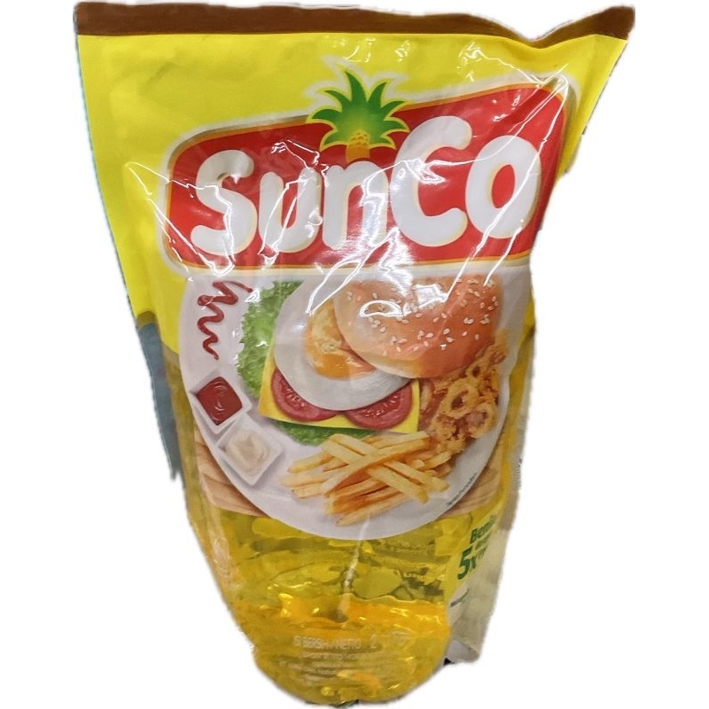 

SUNCO Minyak Goreng 2Liter | Minyak Goreng Sehat | Minyak Goreng 2 kali penyaringan