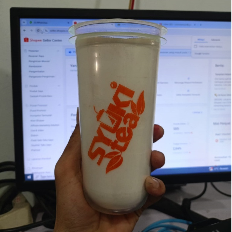 

stempel Gelas Cup / Plastik / Custom-Free Tinta