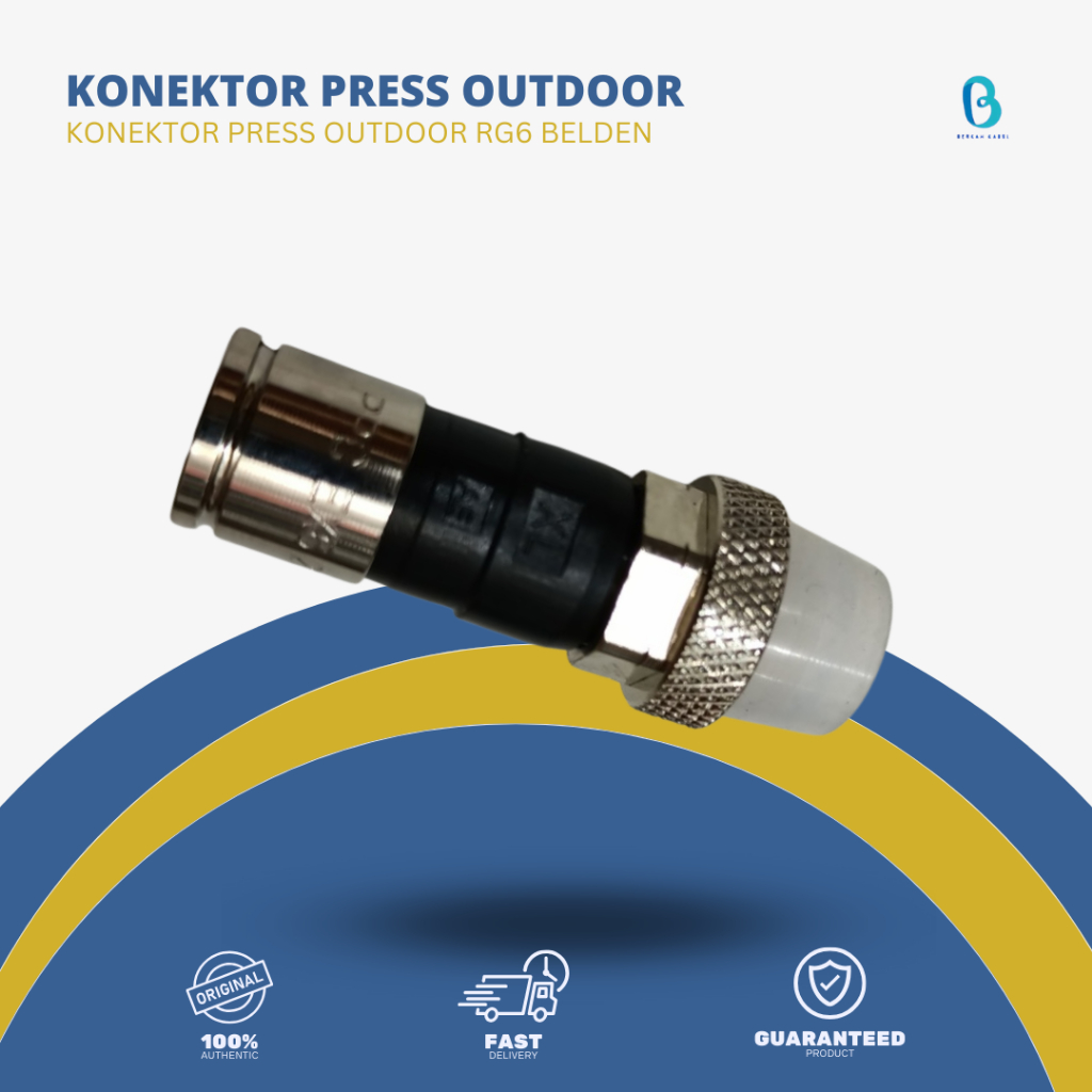 KONEKTOR PRESS OUTDOOR RG6 BELDEN
