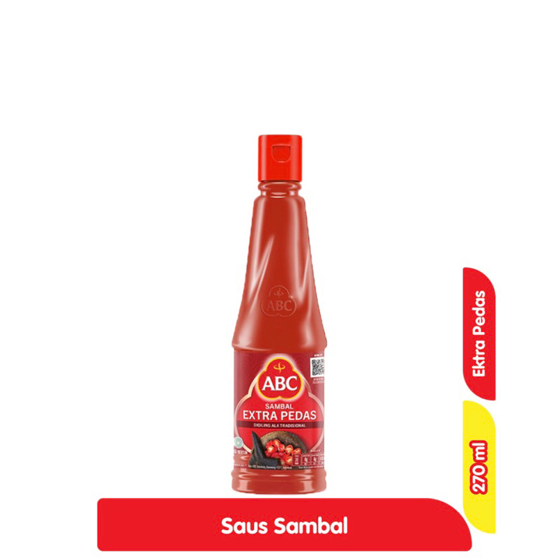 

Sambal ABC ekstra pedas 270ml