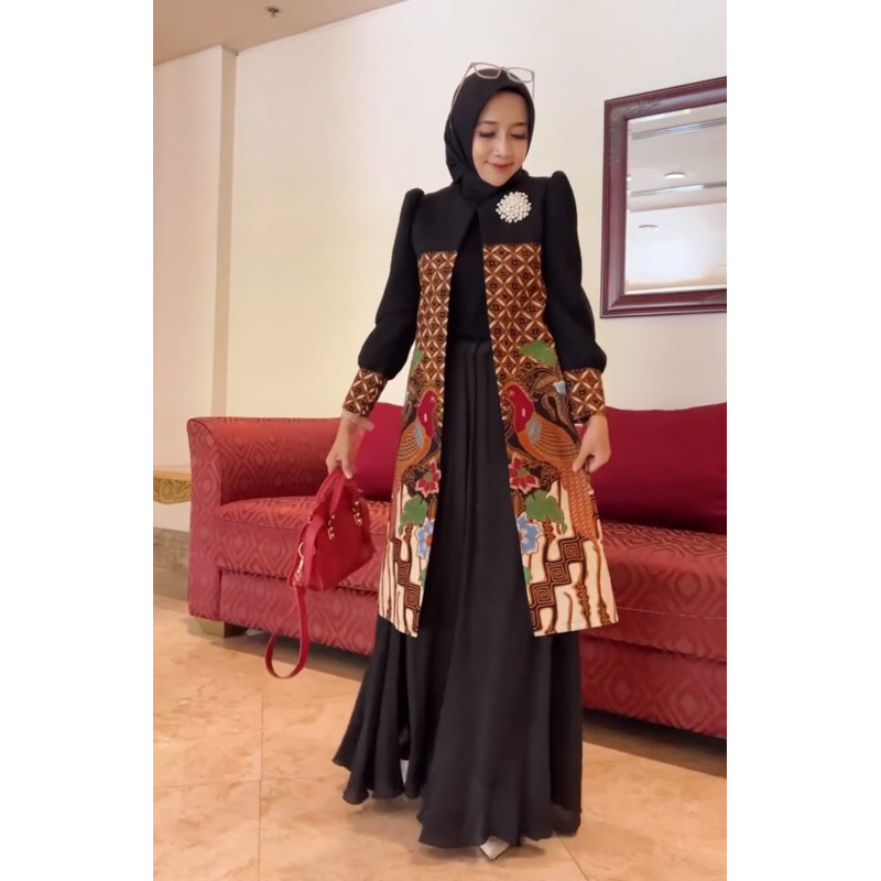 TENUN_GAYA Batik Wanita Modern Blazer batik premium fashion wanita batik murah atasan wanita