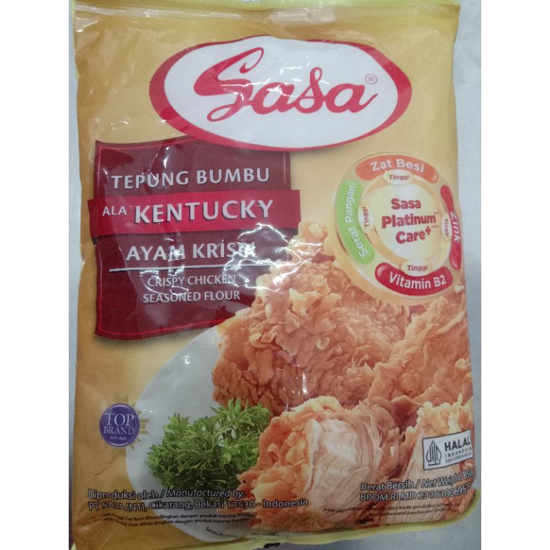 

Tepung Sasa Kentucky 850gr