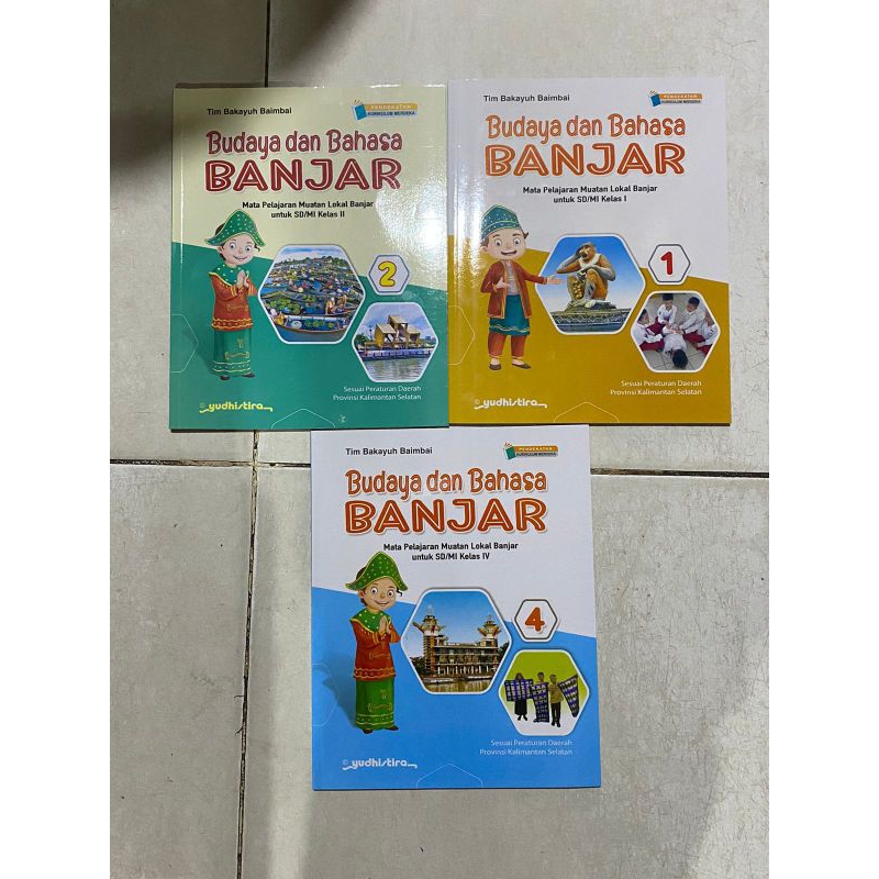 Budaya dan Bahasa Banjar Kelas 1,2,4 dan 5 Yudistira