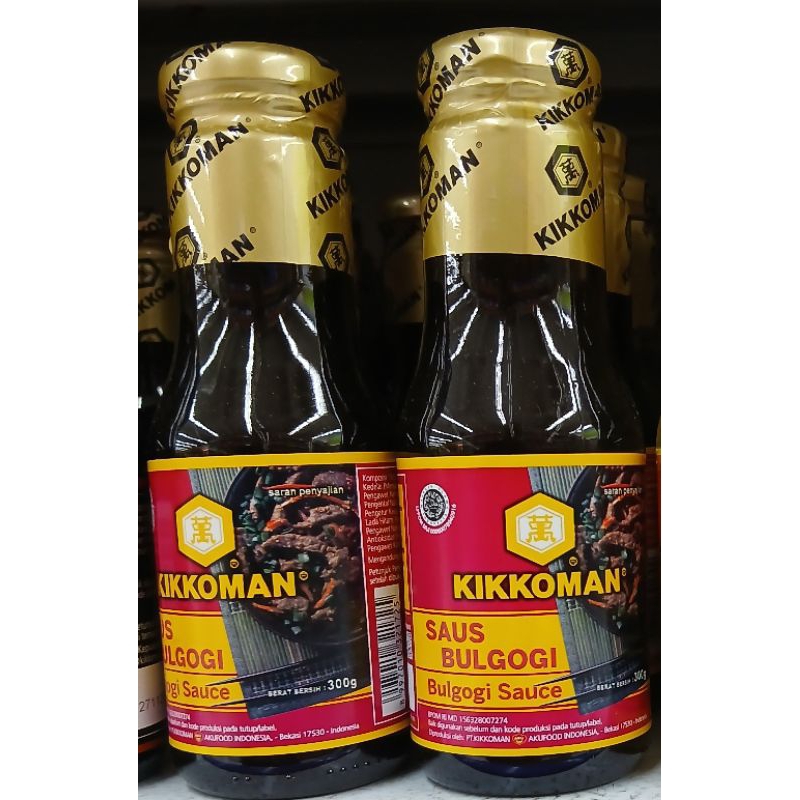

Saus Bulgogi KIKKOMAN Bulgogi Sauce 300ml - HM, HK, LM, SI