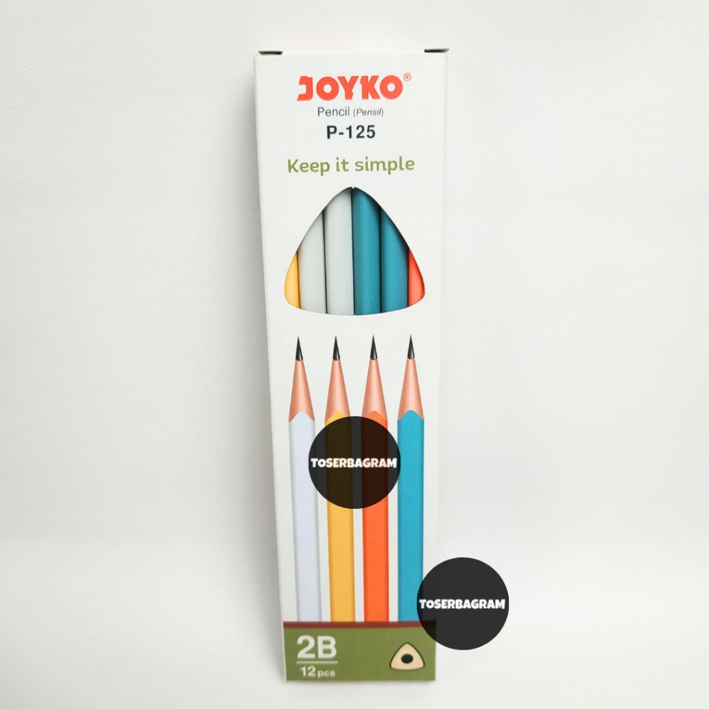 

Pensil 2B Triangle Joyko P-125 (12 PCS)