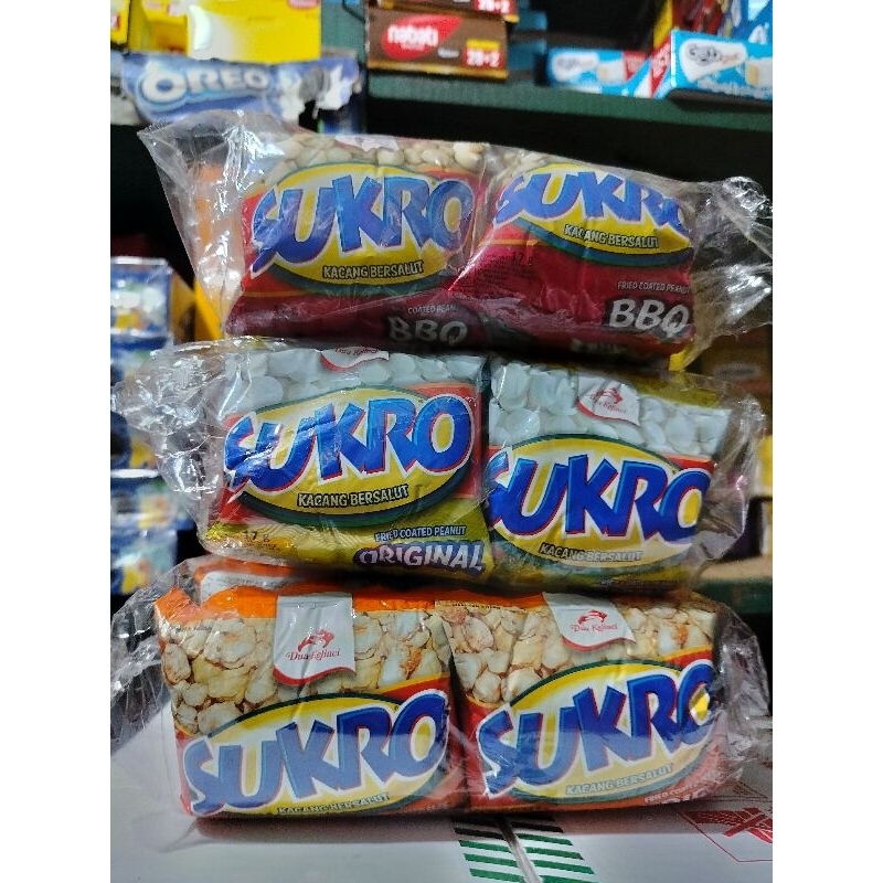 

Sukro Kacang Bersalut ( 1 Bungkus isi 20 Pcs )