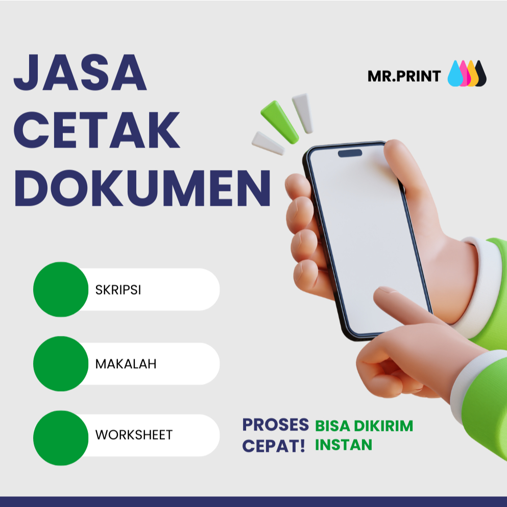 

JASA PRINT DOKUMEN WARNA & HITAM PUTIH A4, F4