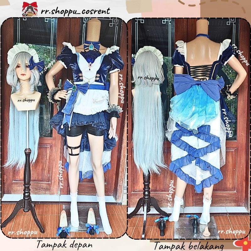 Rental kostum cosplay Furina Maid