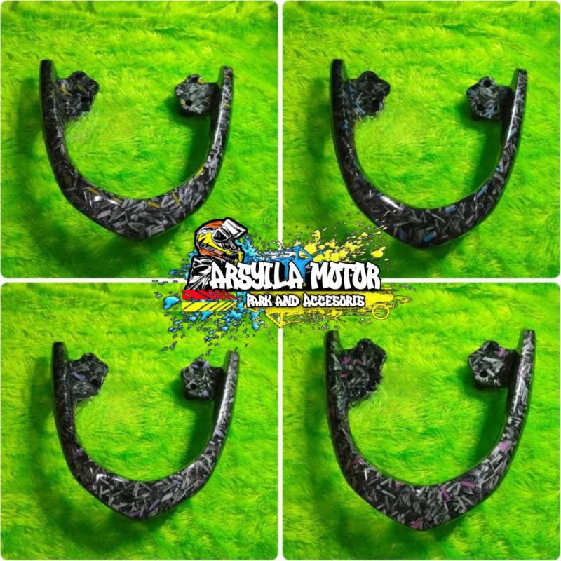 Behel Beat FI Carbon Begel Beat FI Carbon wtp Planger Honda Beat FI karbon wtp Karbon Forged