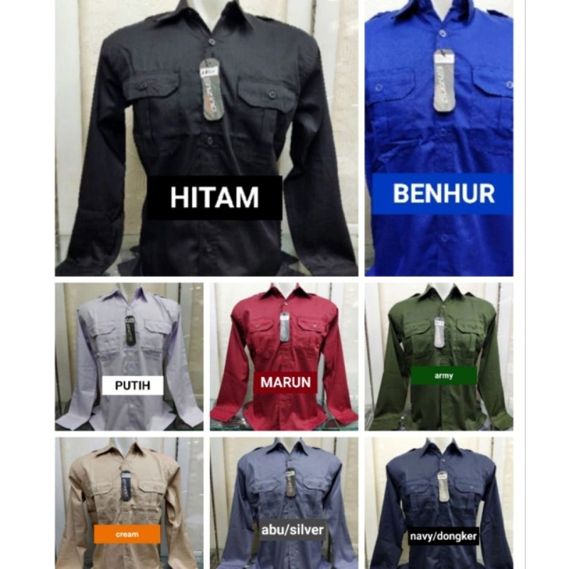 STYLE FASHION Kemeja BUMN bordir Seragam BUMN Baju BUMN pakaian dinas BUMN baju dinas BUMN pdh BUMN