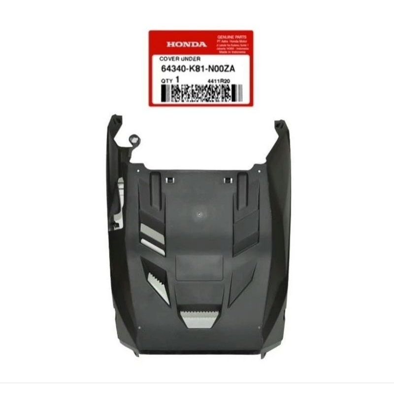 Dek dasbor bawah kolong atau cover Lumpur bawah Honda Beat all new esp Beat street 2016-2019 Origina