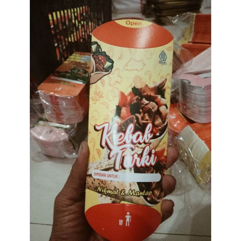 

KERTAS KEBAB TURKEY MINI UKURAN 21X9CM 100 LEMBAR