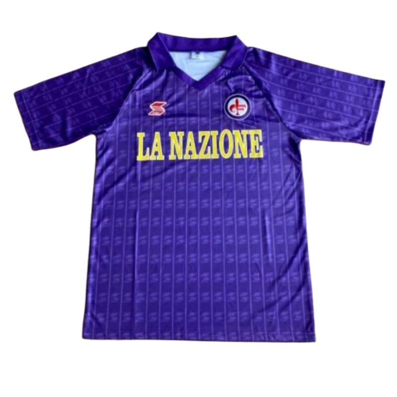 JERSEY RETO FIOREENTINA HOME 1989 KUALITAS TERBAIK