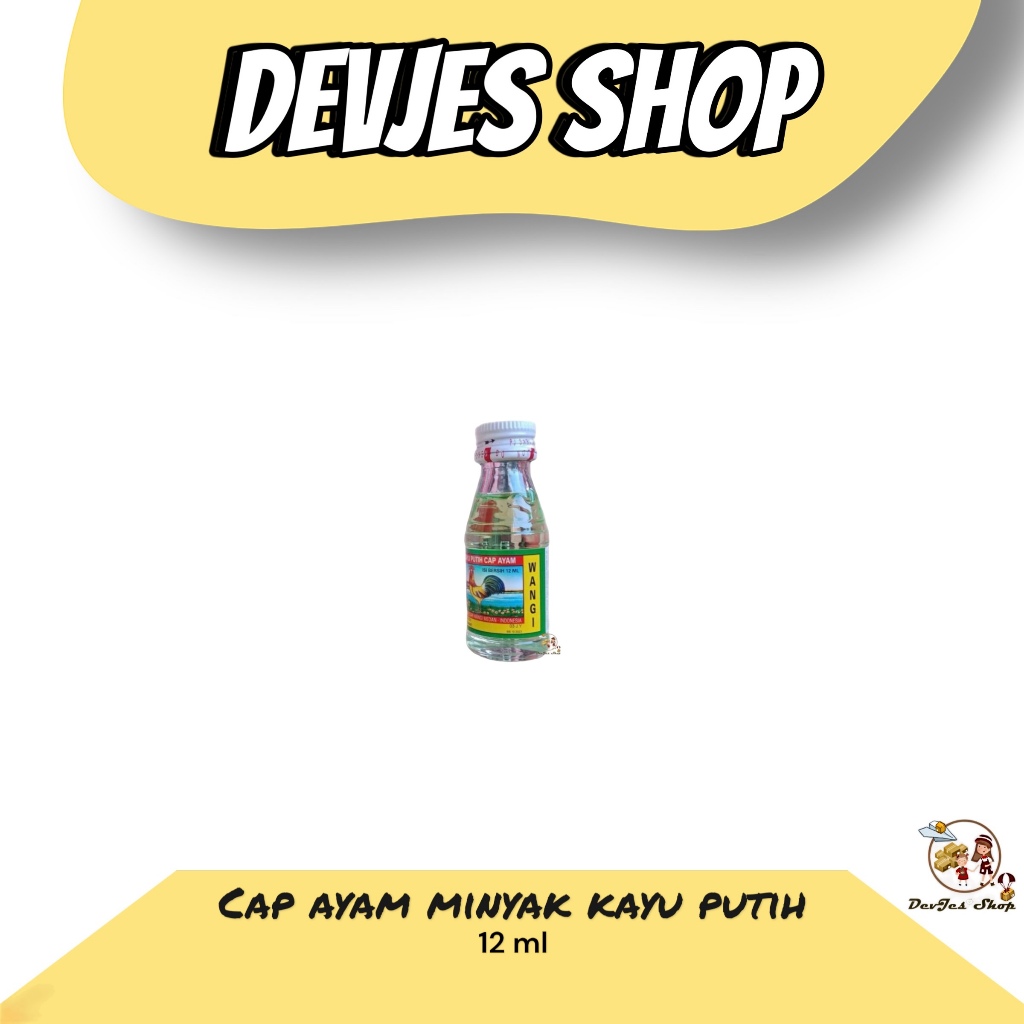 Cap Ayam Minyak Kayu Putih 12ml