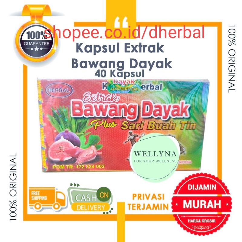 KAPSUL BAWANG DAYAK ORIGINAL