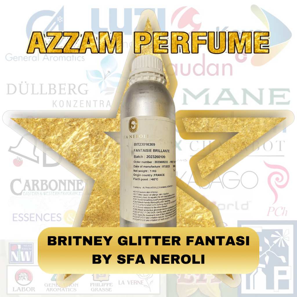BIBIT PARFUM FANTAISIE BRILLANTE BY SFA NEROLI 1KG SEGEL