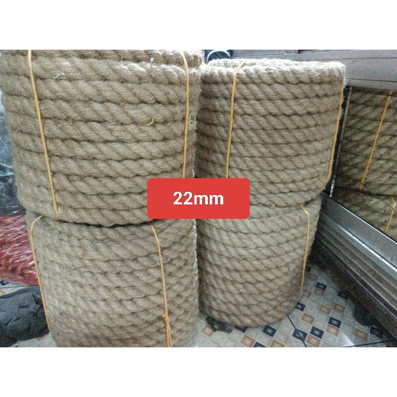 

tali tambang dadung tarik tambang 22mm permeter