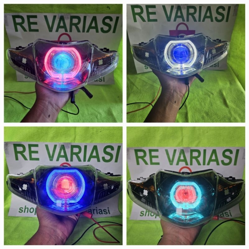 REFLEKTOR LAMPU DEPAN  BILED ABSOLUTE REVO