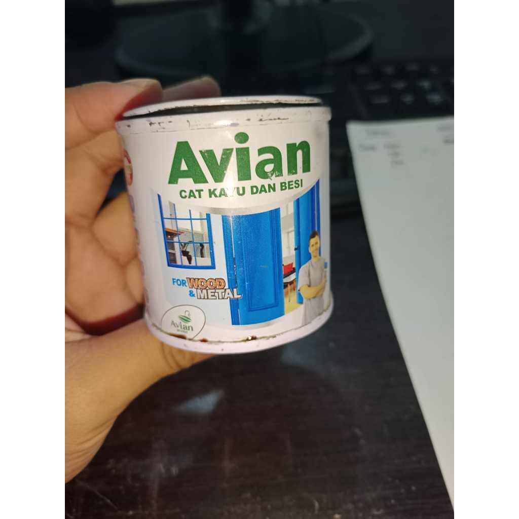 Cat Minyak Avian 100cc / Cat Besi Avian 100 ml /Cat Kayu Avian 100 cc /Cat Avian High Gloss Enamel.