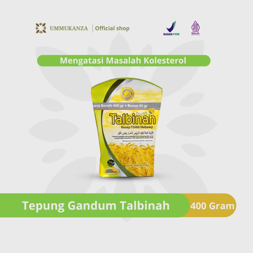 

Tepung Gandum Talbinah Thibb Nabawy 400gr + 40gram