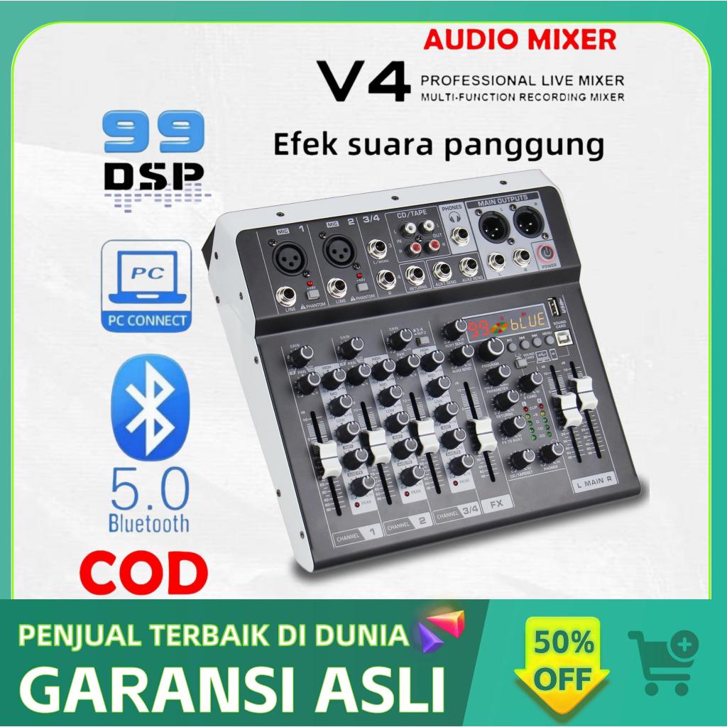 Mixer Audio Live Musik:  Bluetooth, USB, PC, & MP3, Suasana Musik Live yang Mengesankan