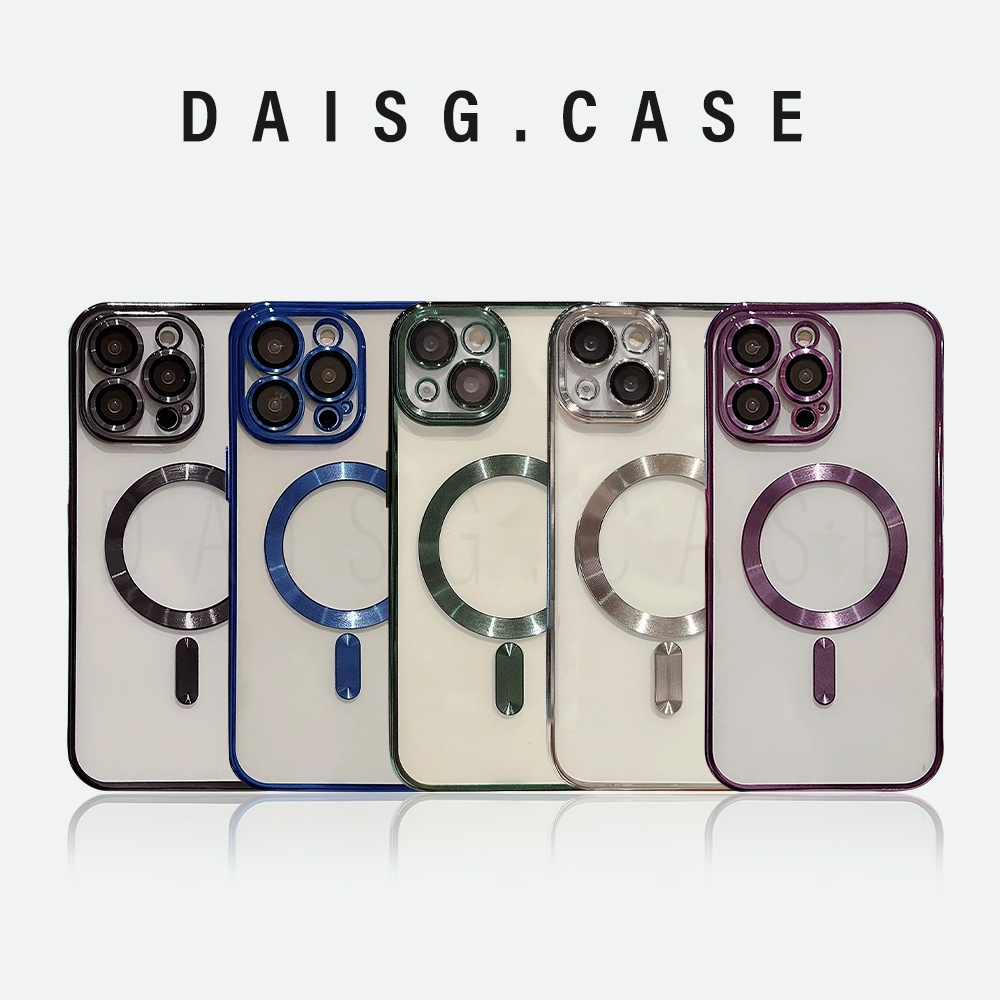 DAISG.CASE CASE perak Compatible with iPhone 11 12 14 PLUS 15 16 17 Pro MAX 13 Pro MAX iPhone Electr