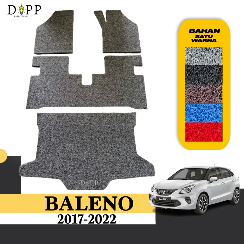 Karpet Mobil New Baleno / Karpet Mobil Mie Bihun Suzuki Baleno Hatchback 2017-2022