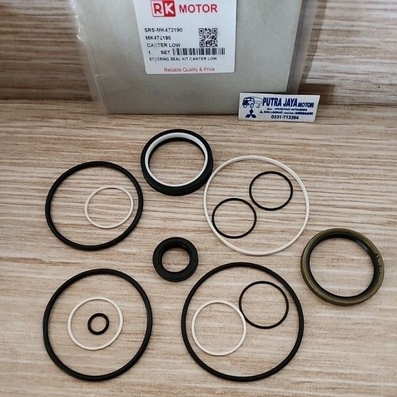 Repair Kit Seal Power Steering Worm Steer Canter Bagian Bawah