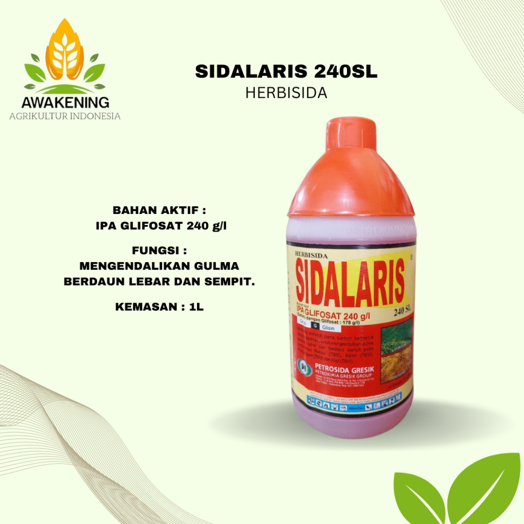 SIDALARIS 240SL 1L HERBISIDA SISTEMIK