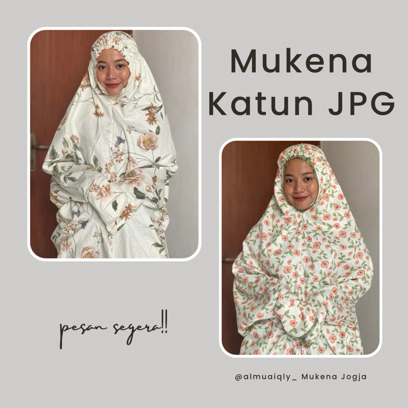 ALMUAIQLY - MUKENA KATUN JEPANG | MUKENA SANTRI | MUKENA PESANTREN | MUKENA MOTIF | MUKENA POLOS | M