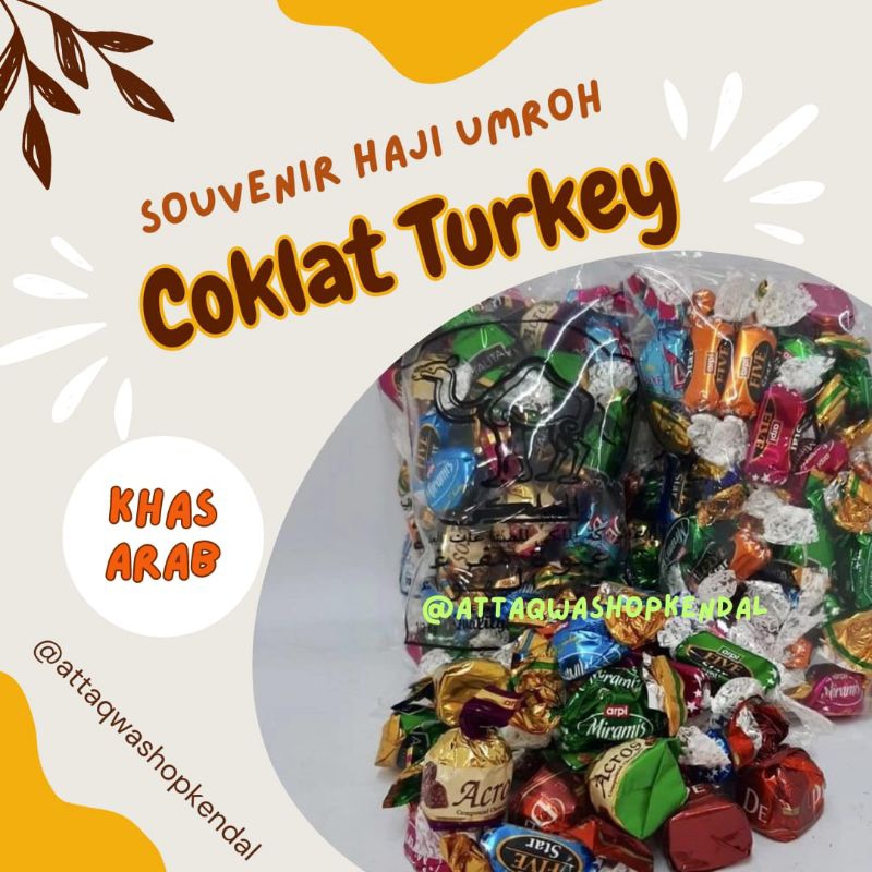 

Coklat Turkey Arab Mix Original 1 Kg Oleh-oleh Haji Umroh