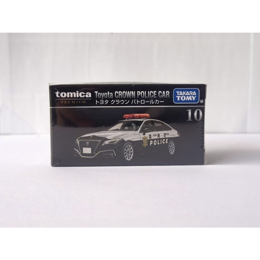 Tomica Premium 10 Toyota Crown Police Car miniatur mobil takara tomy diecast mobil mainan anak kolek